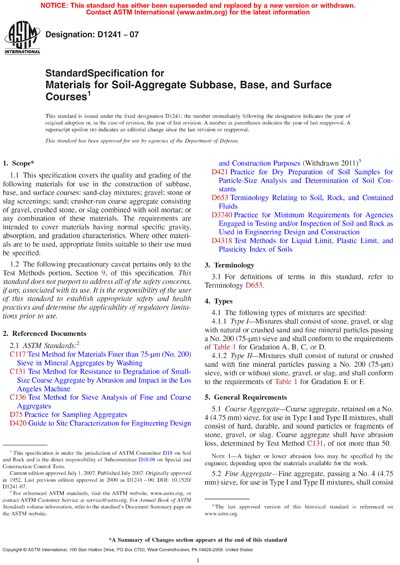Standards PDF Cover Page