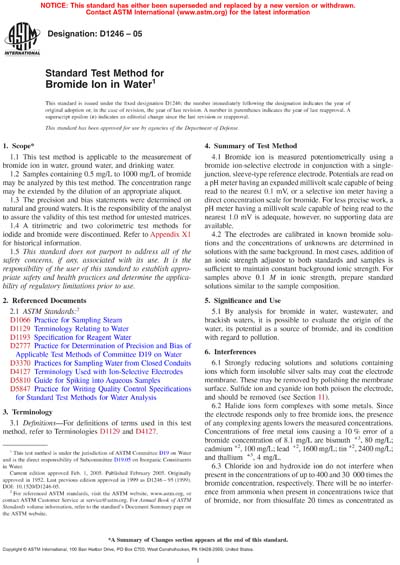 Standards PDF Cover Page