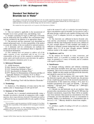 Standards PDF Cover Page