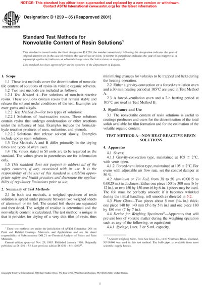 Standards PDF Cover Page