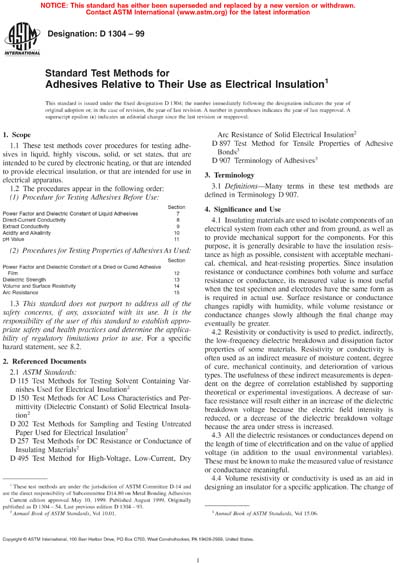 Standards PDF Cover Page