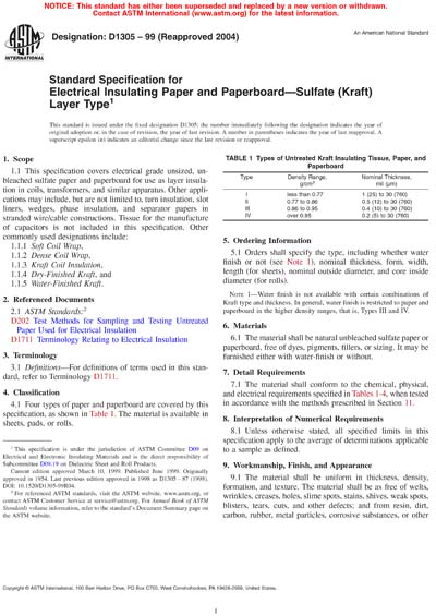 Standards PDF Cover Page