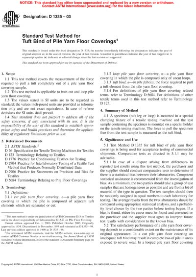 Standards PDF Cover Page