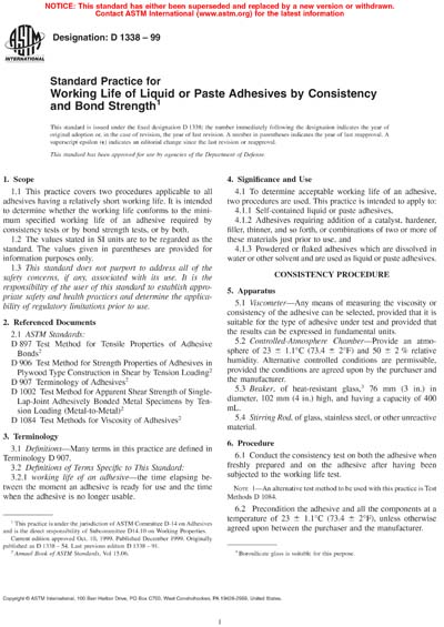 Standards PDF Cover Page