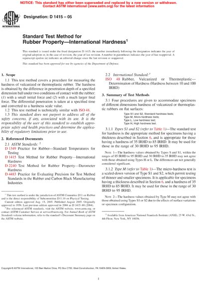 Standards PDF Cover Page