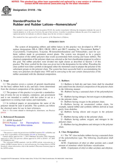 Standards PDF Cover Page