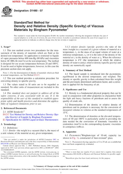 Standards PDF Cover Page