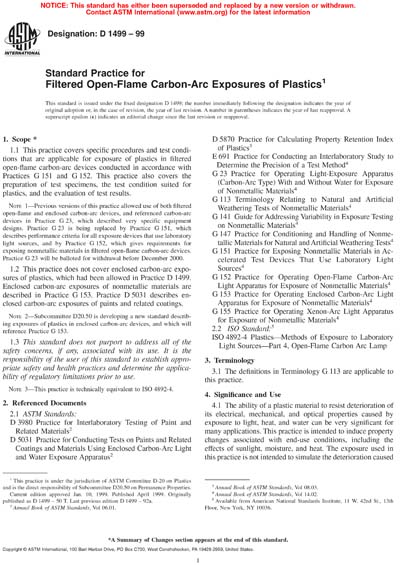 Standards PDF Cover Page