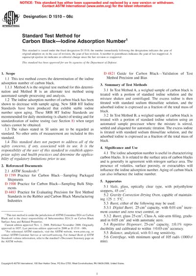 Standards PDF Cover Page