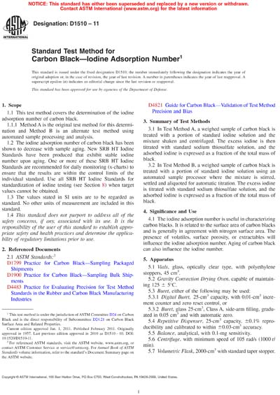 Standards PDF Cover Page