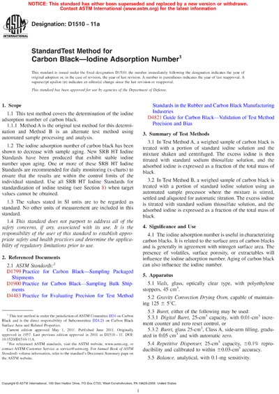 Standards PDF Cover Page
