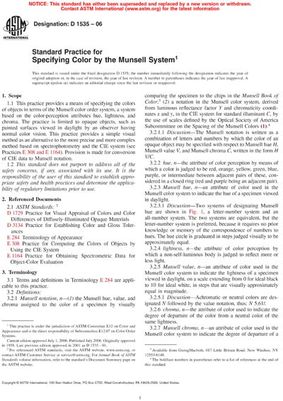 Standards PDF Cover Page