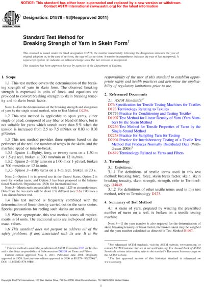 Standards PDF Cover Page