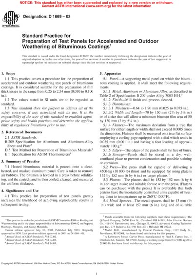 Standards PDF Cover Page