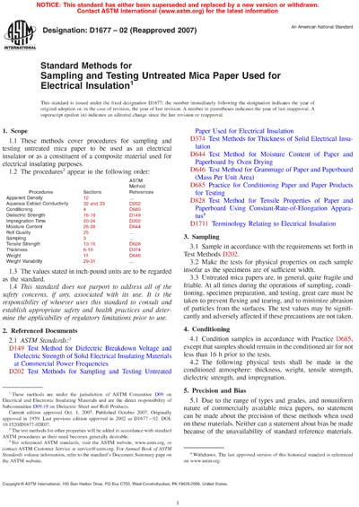 Standards PDF Cover Page