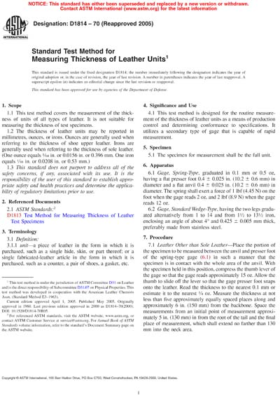 Standards PDF Cover Page