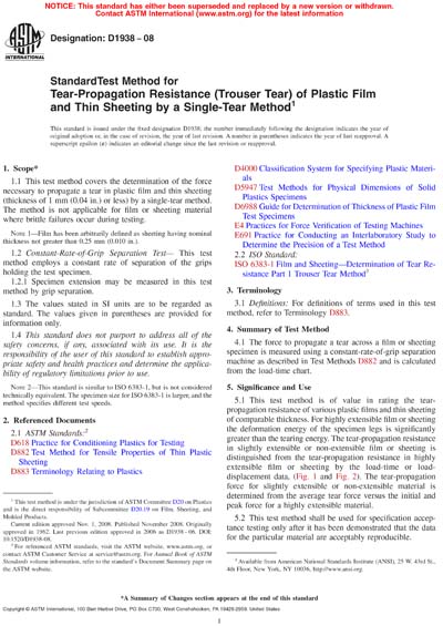 Standards PDF Cover Page