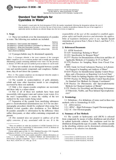 Standards PDF Cover Page