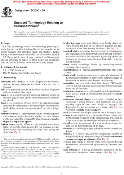 Standards PDF Cover Page