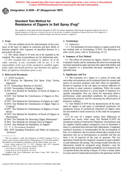 Standards PDF Cover Page