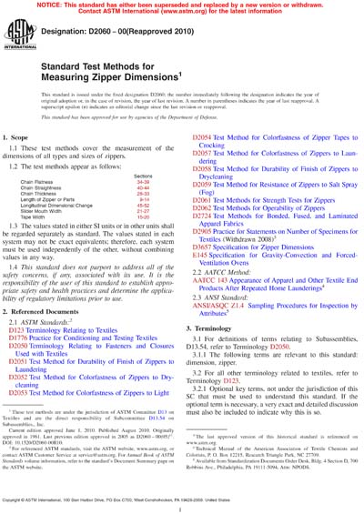 Standards PDF Cover Page