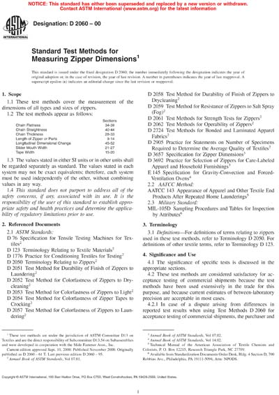 Standards PDF Cover Page