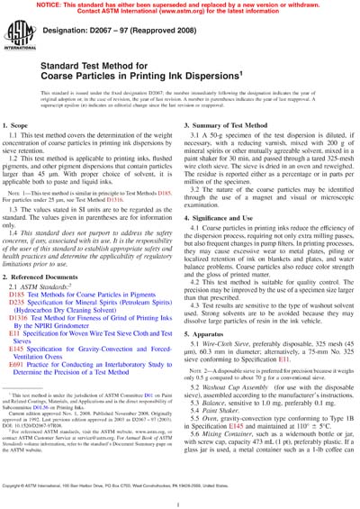 Standards PDF Cover Page