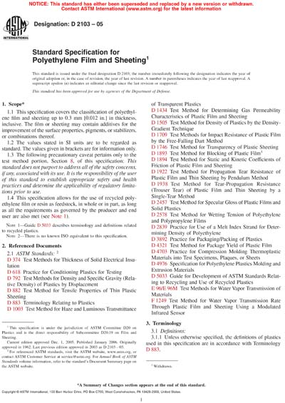 Standards PDF Cover Page