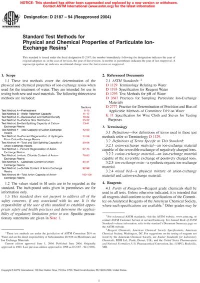 Standards PDF Cover Page