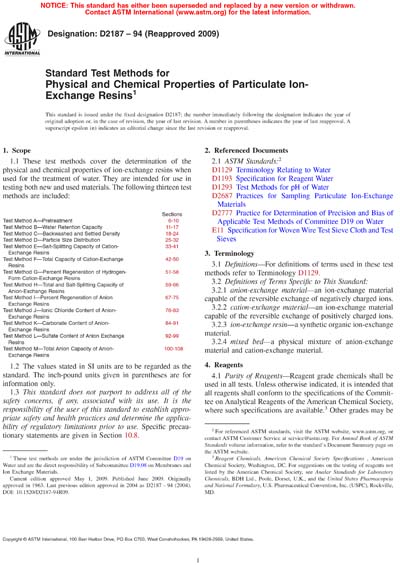 Standards PDF Cover Page