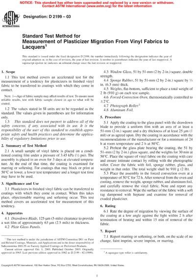Standards PDF Cover Page
