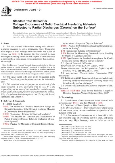 Standards PDF Cover Page