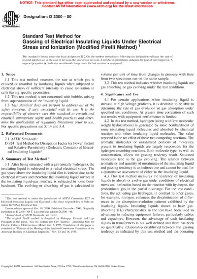 Standards PDF Cover Page