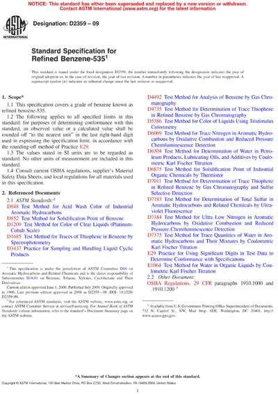 Standards PDF Cover Page
