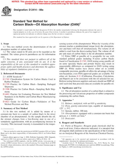 Standards PDF Cover Page