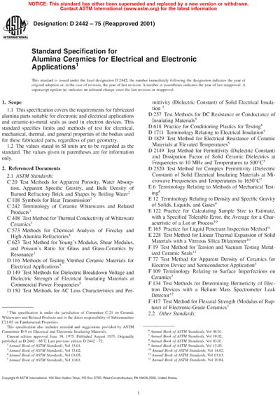 Standards PDF Cover Page