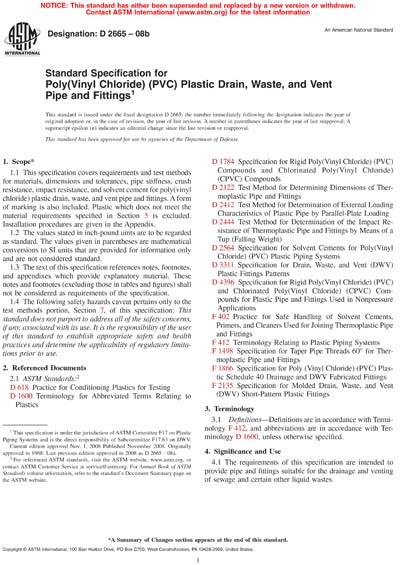 Standards PDF Cover Page