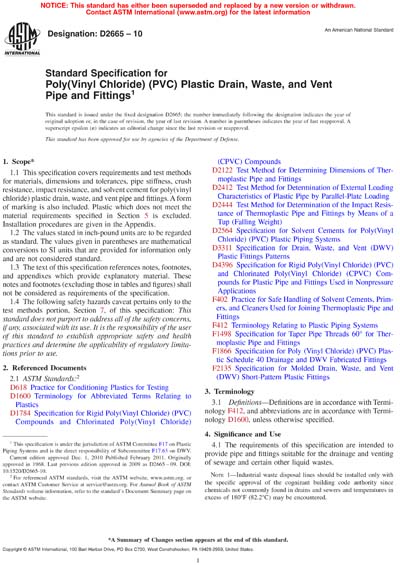 Standards PDF Cover Page