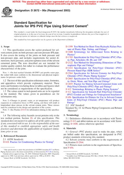 Standards PDF Cover Page
