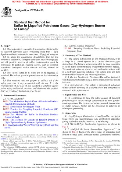 Standards PDF Cover Page