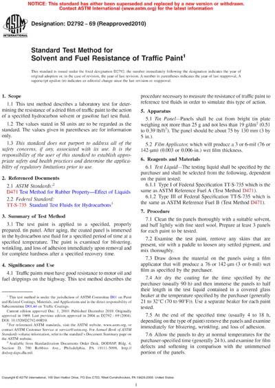 Standards PDF Cover Page