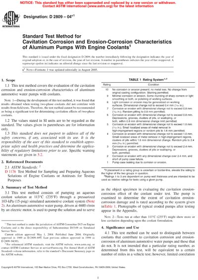 Standards PDF Cover Page