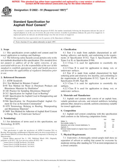 Standards PDF Cover Page