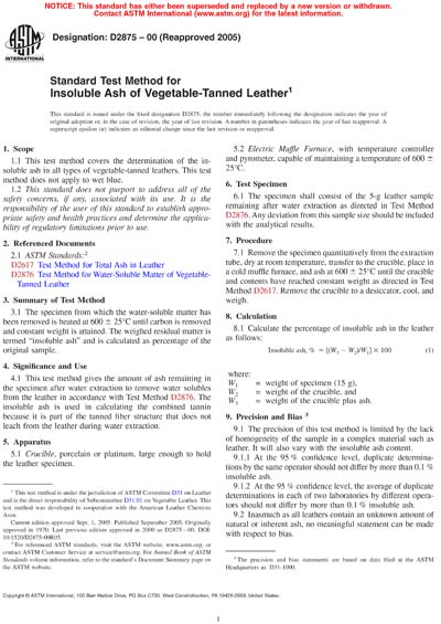 Standards PDF Cover Page