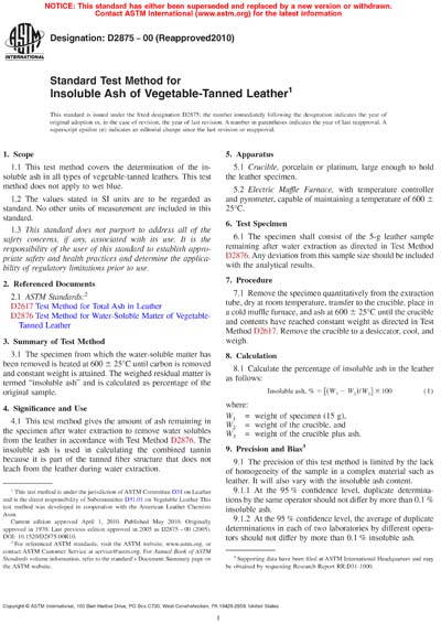 Standards PDF Cover Page