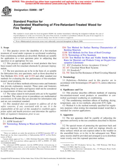 Standards PDF Cover Page