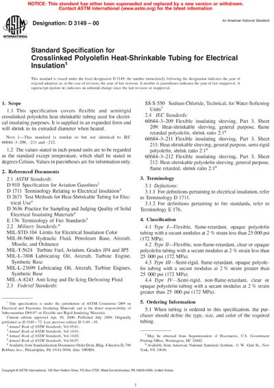 Standards PDF Cover Page