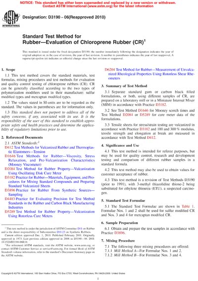 Standards PDF Cover Page