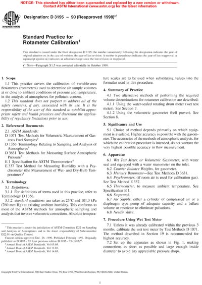 Standards PDF Cover Page