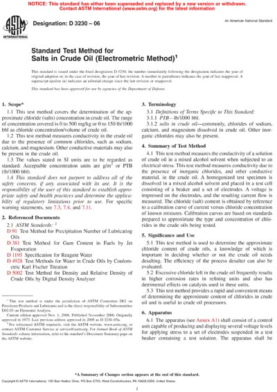 Standards PDF Cover Page